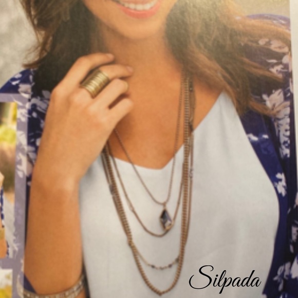 Silpada Jewelry Silpada Krn034 City Girl Convertible Crystal